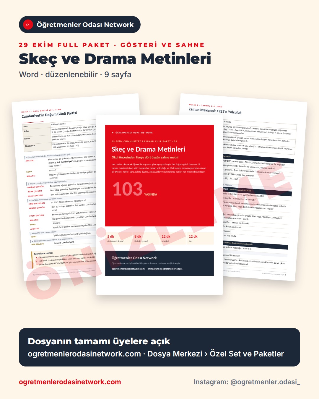 01 Skeç ve Drama Metinleri önizleme