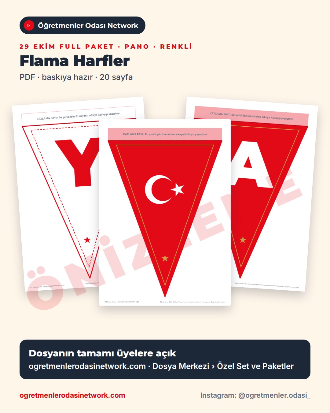 03 Flama Harfler önizleme