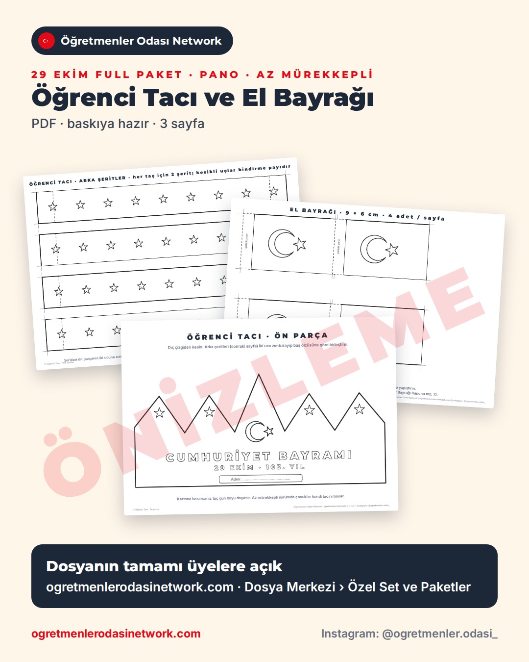 17 Öğrenci Tacı ve El Bayrağı önizleme