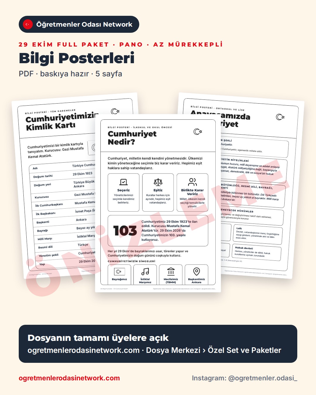 09 Bilgi Posterleri önizleme