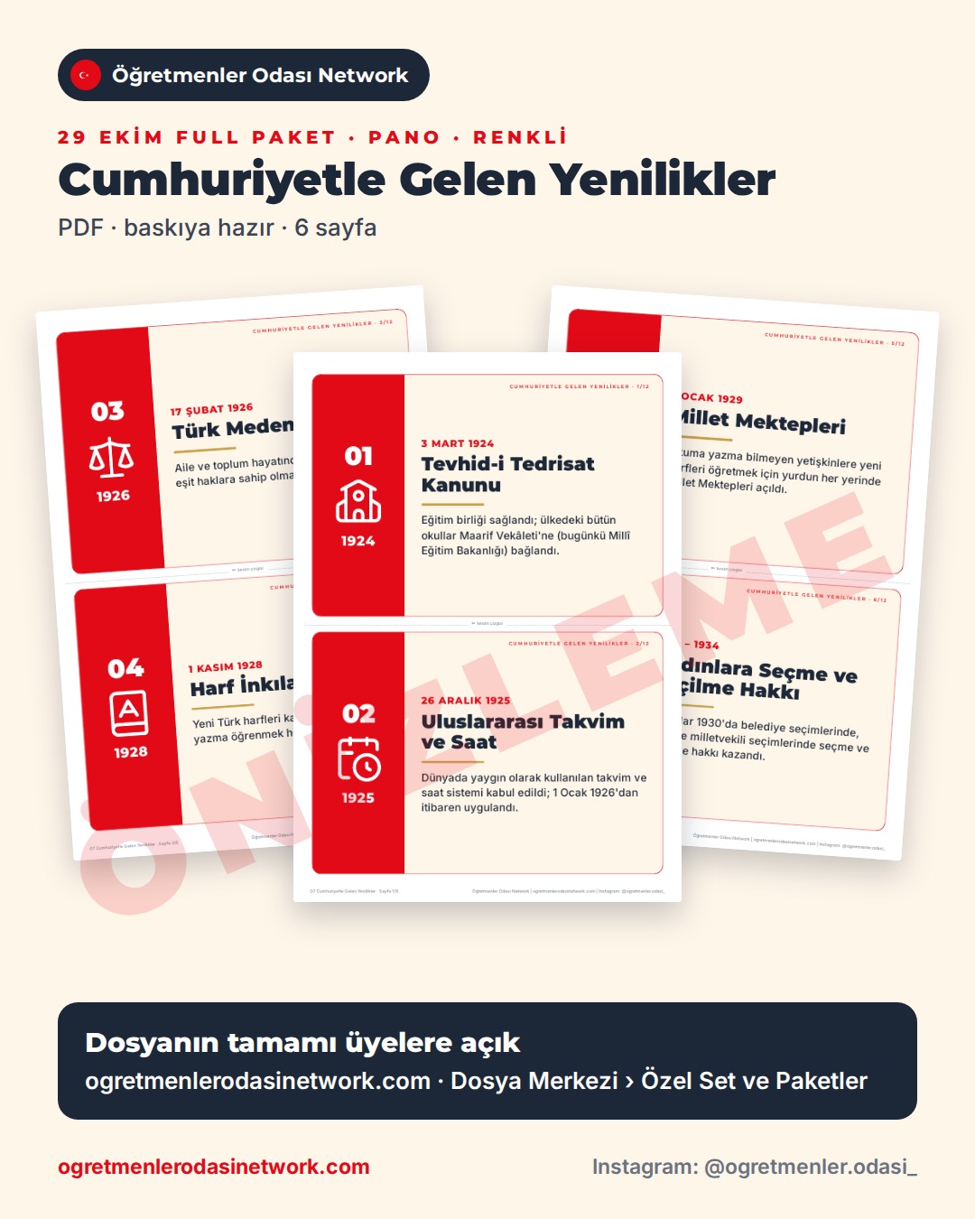 07 Cumhuriyetle Gelen Yenilikler önizleme