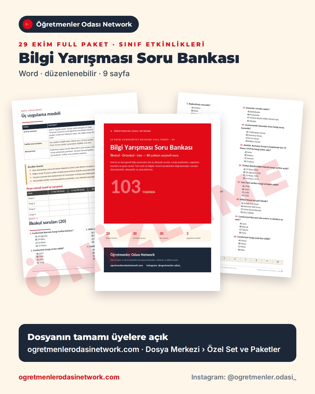 06 Bilgi Yarışması Soru Bankası önizleme