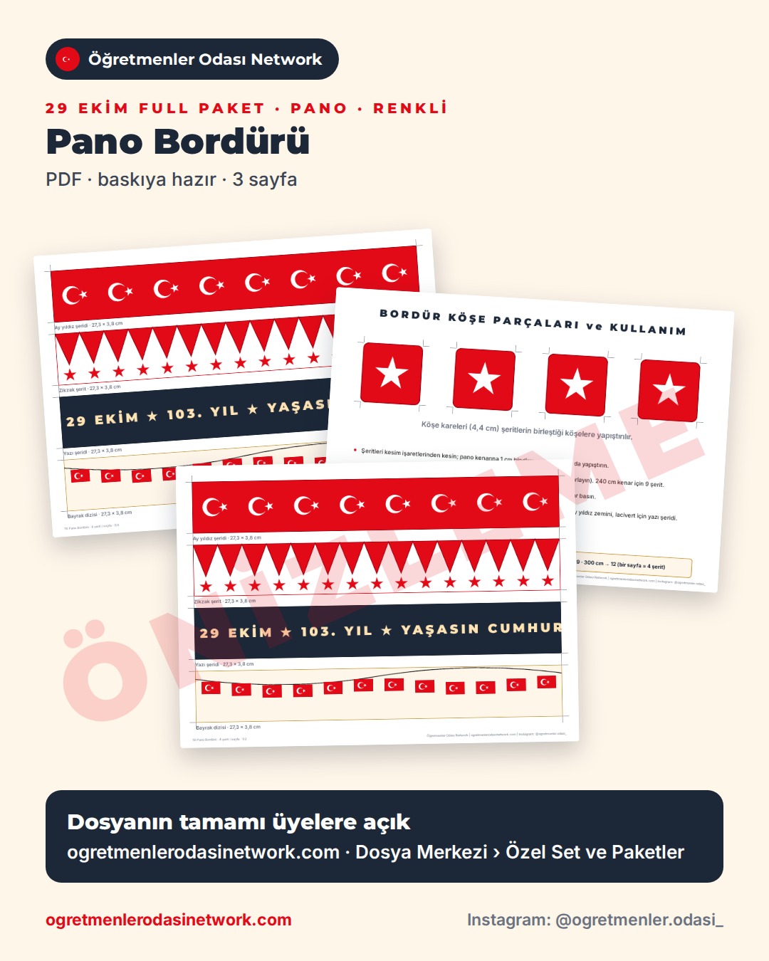 16 Pano Bordürü önizleme