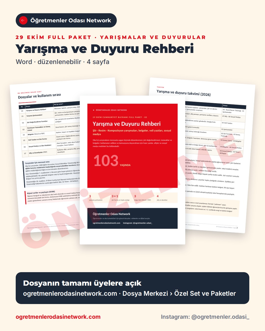 00 Yarışma ve Duyuru Rehberi önizleme