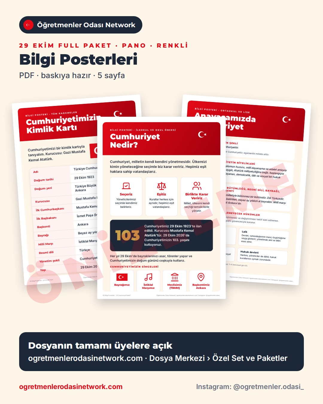 09 Bilgi Posterleri önizleme