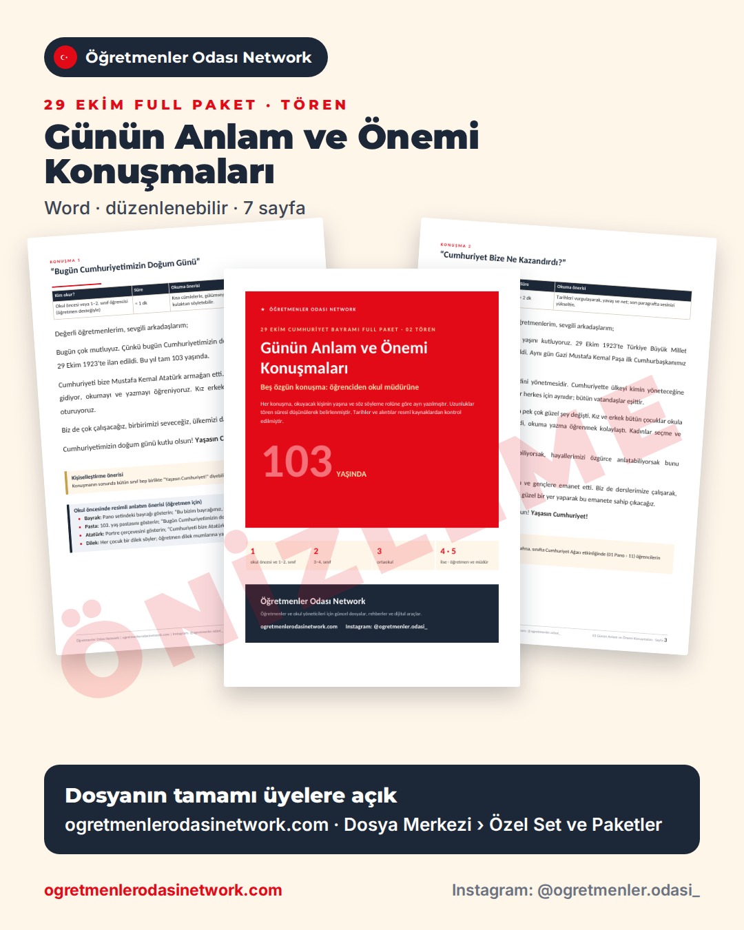 03 Günün Anlam ve Önemi Konuşmaları önizleme