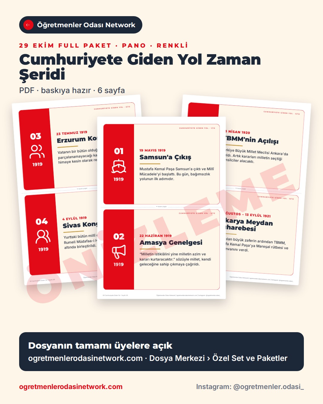 06 Cumhuriyete Giden Yol Zaman Şeridi önizleme