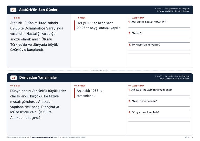 Atatürk’ün Ölümü ve Sonrası önizleme