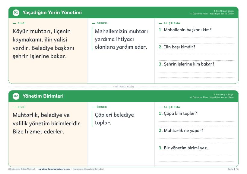 Yaşadığım Yer ve Ülkem önizleme