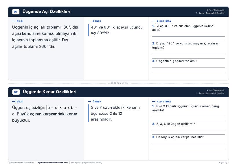 Geometrik Şekiller önizleme
