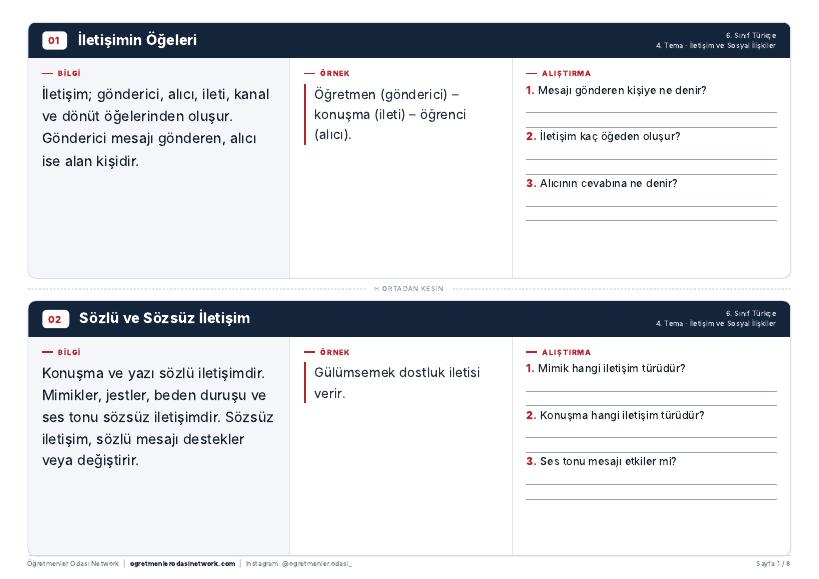 İletişim ve Sosyal İlişkiler önizleme