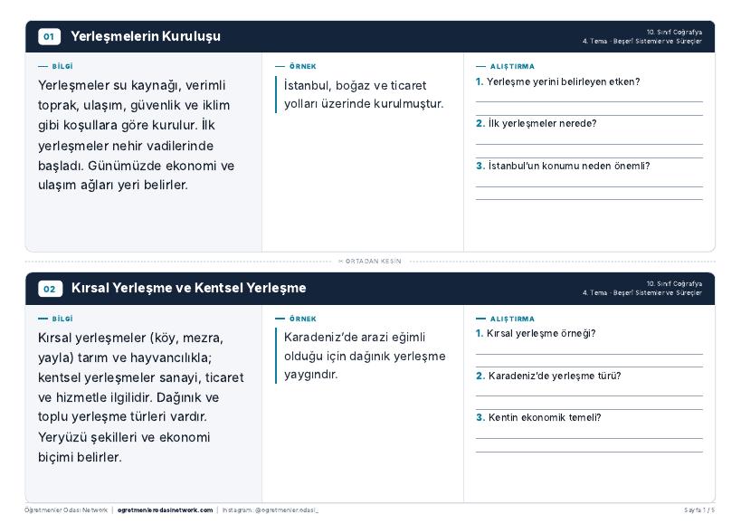 Beşerî Sistemler ve Süreçler önizleme
