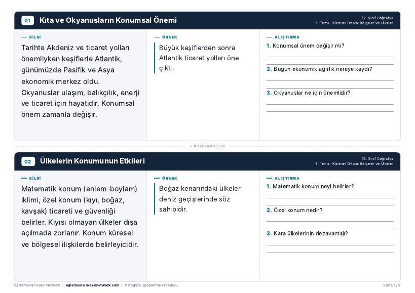 Küresel Ortam: Bölgeler ve Ülkeler önizleme