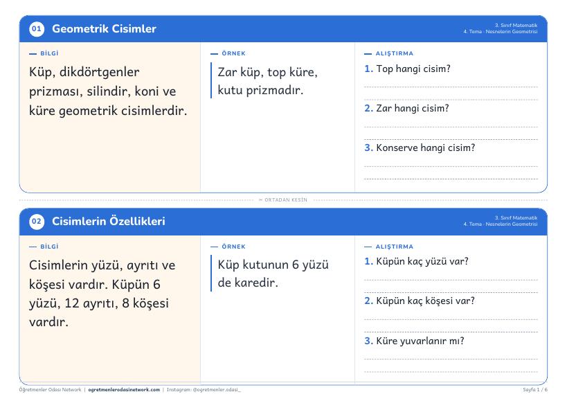 Nesnelerin Geometrisi önizleme
