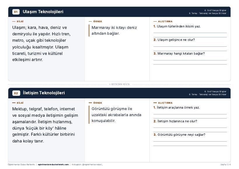 Teknoloji ve Sosyal Bilimler önizleme