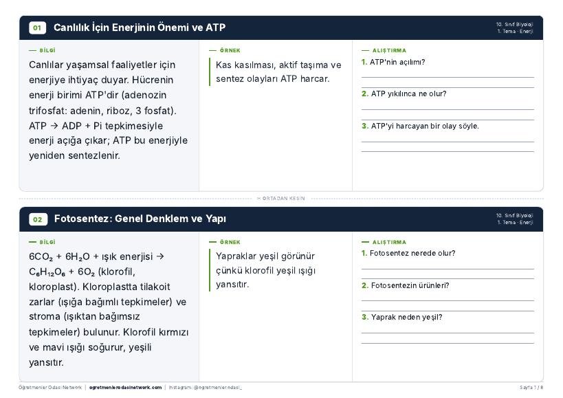 Enerji önizleme