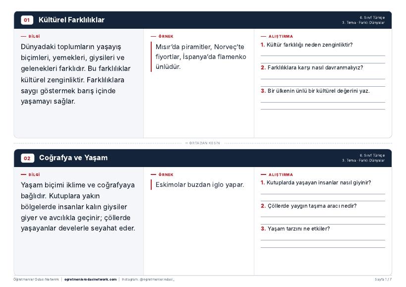 Farklı Dünyalar önizleme