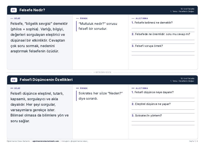 Felsefenin Doğası önizleme