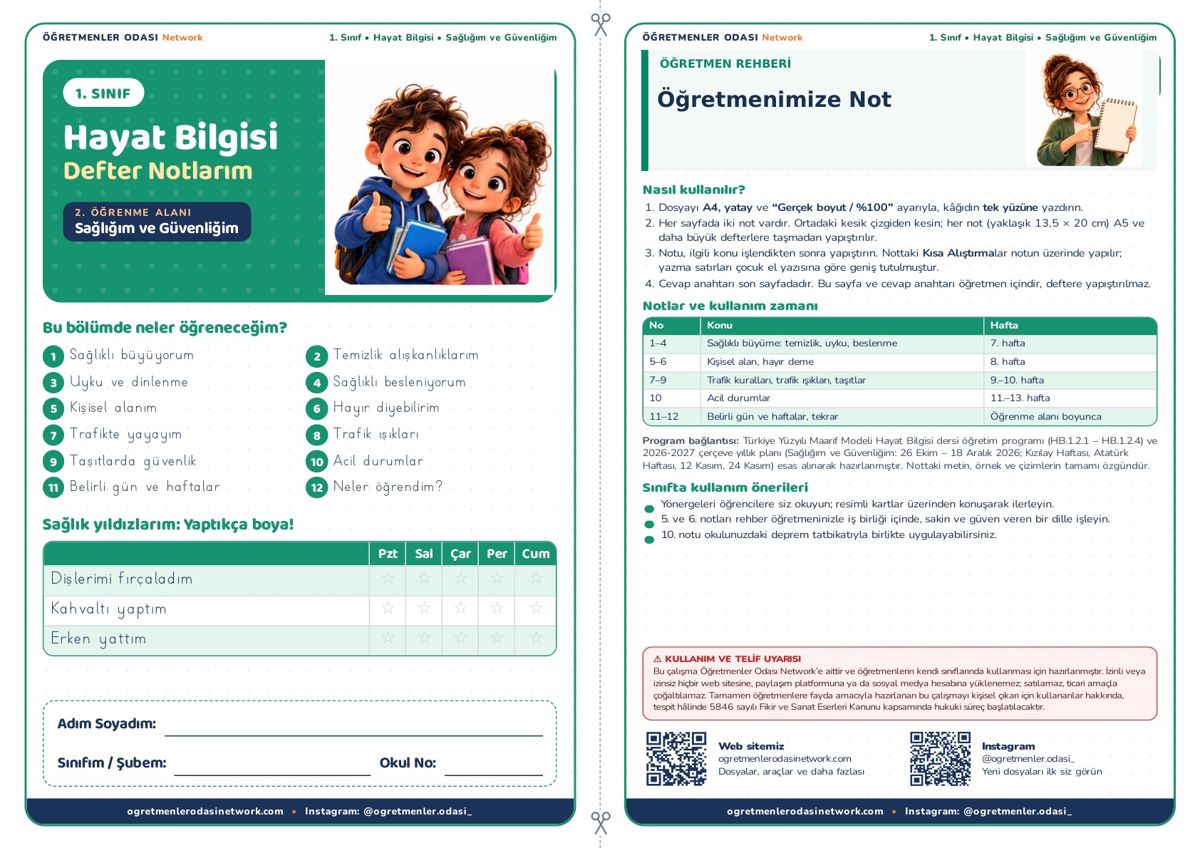 Sağlığım ve Güvenliğim önizleme