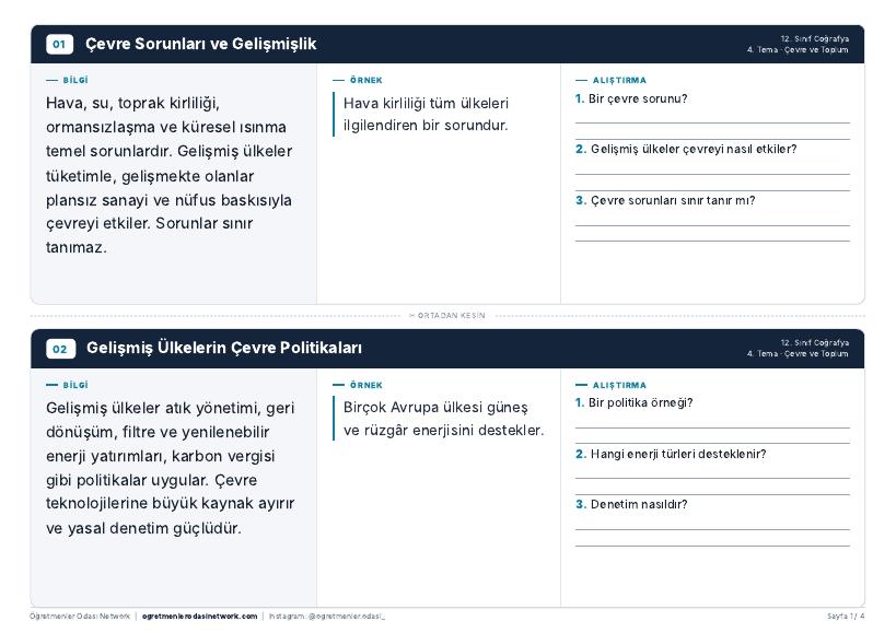 Çevre ve Toplum önizleme