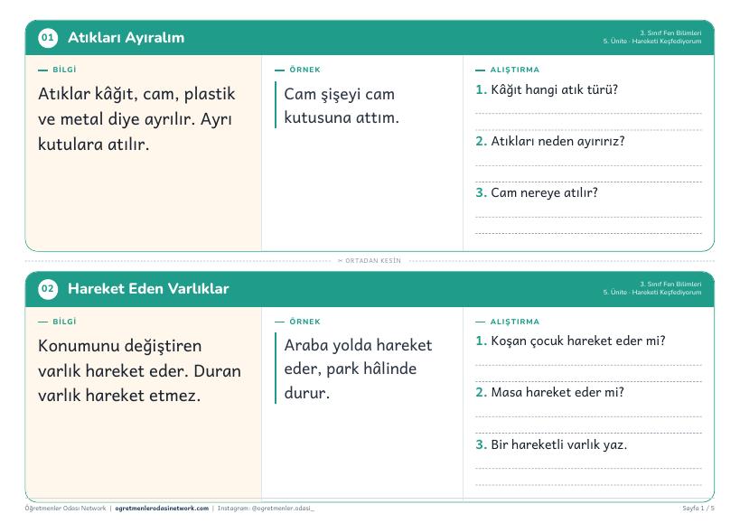 Hareketi Keşfediyorum önizleme