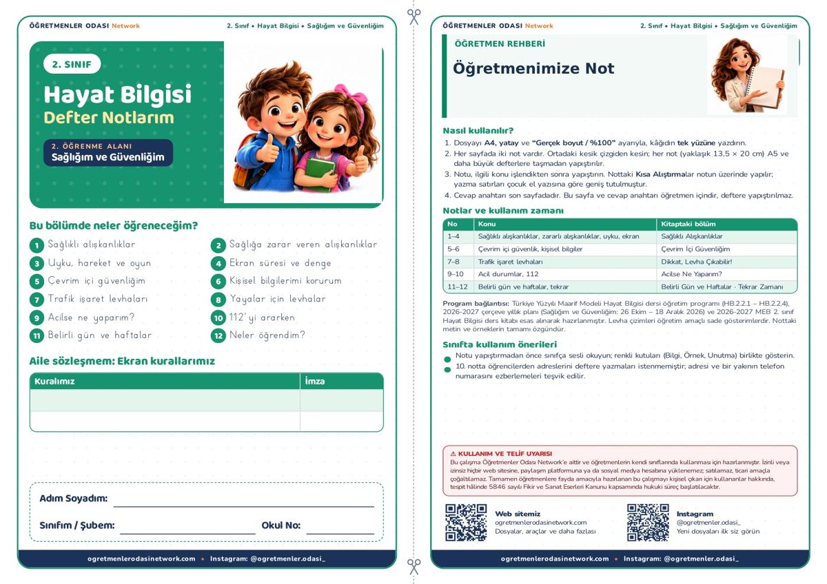 Sağlığım ve Güvenliğim önizleme